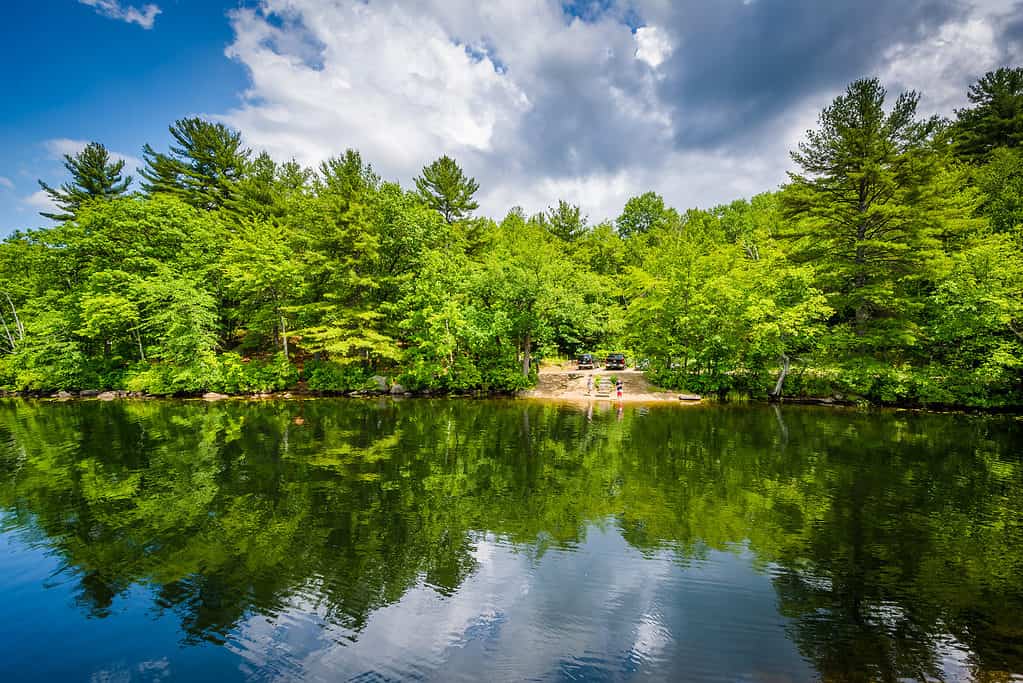 Lago Massabesic, a Manchester, nel New Hampshire
