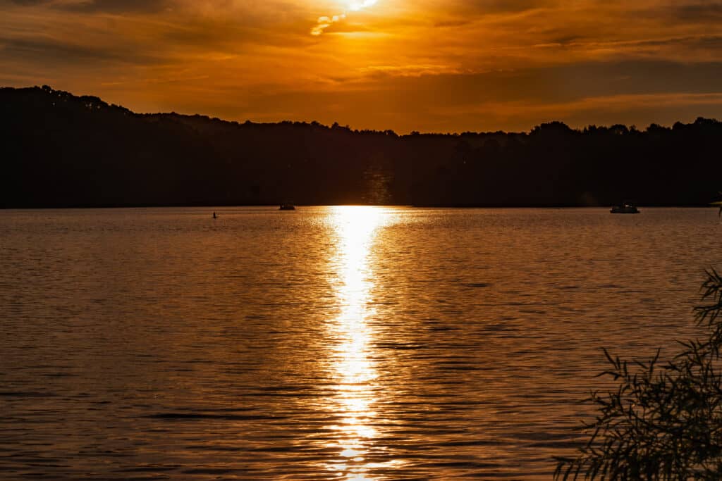 Lago Logan nell'Ohio