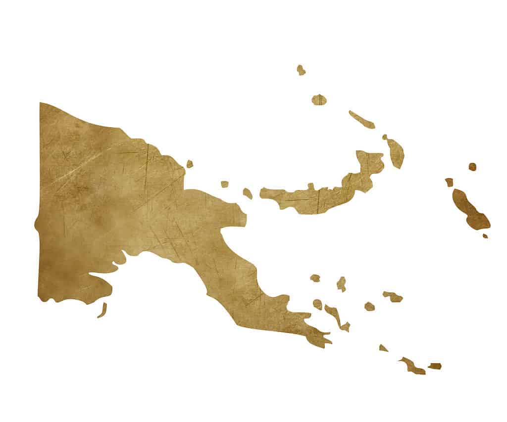 Mappa di Papa Nuova Guinea