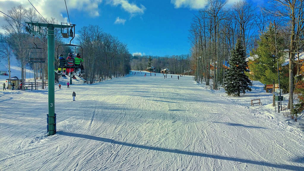 Il Boyne Mountain Resort offre alcune delle migliori piste da sci del Michigan