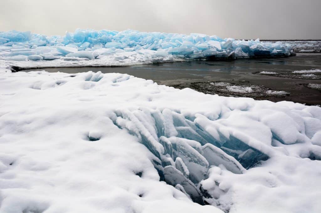 Lago Superiore nel Minnesota