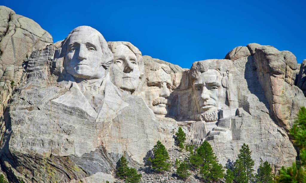 Monte Rushmore, Dakota del Sud