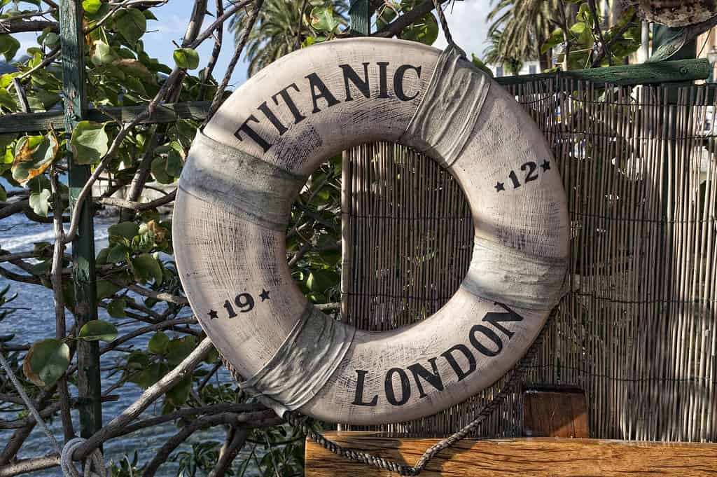 Salvagente RSM Titanic 1912