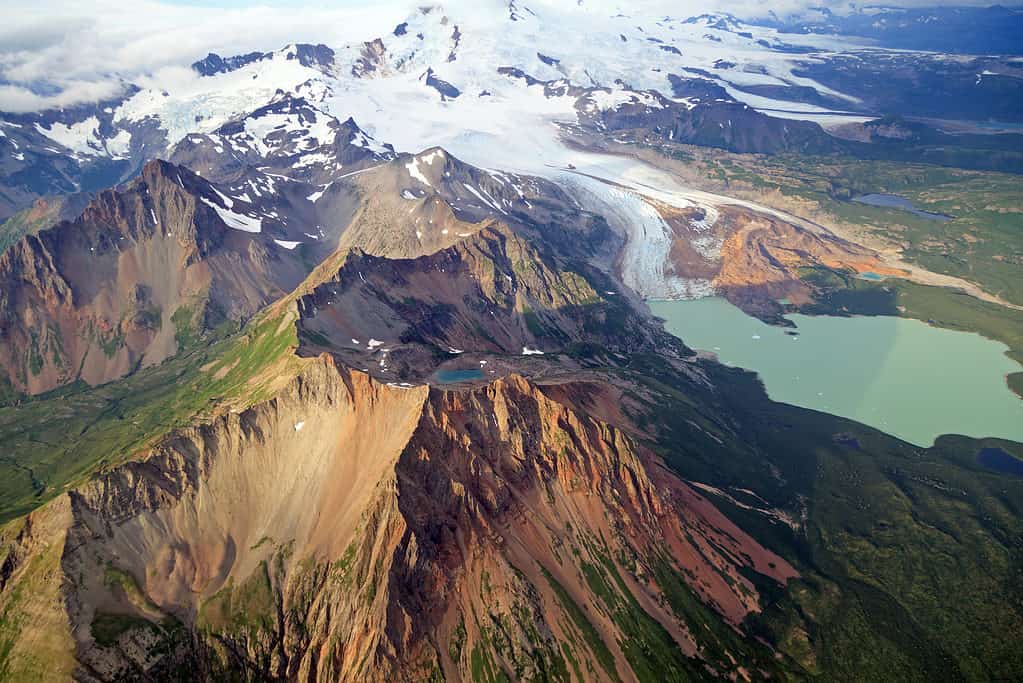 Vulcano del parco nazionale di Katmai