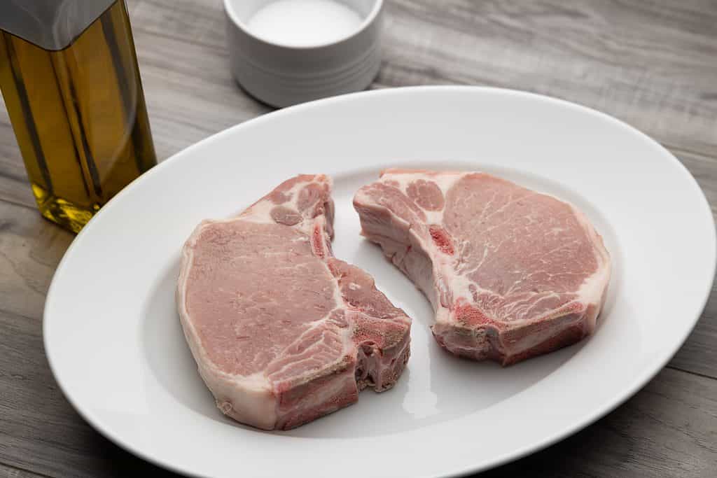 Carne Di Maiale Cruda Non Stagionata