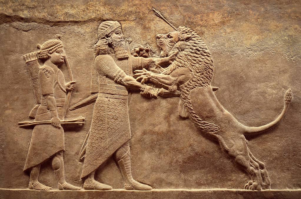 Rilievo murale dalla Mesopotamia