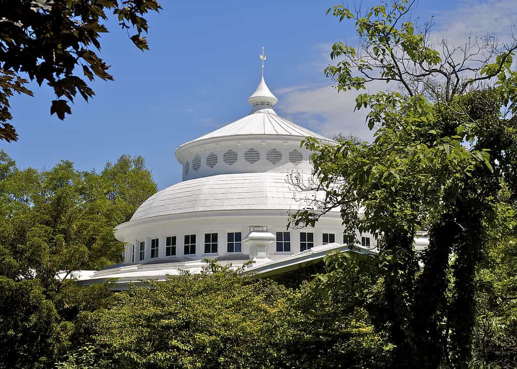 La Reptile House dello zoo di Cincinnati è l'edificio dello zoo più antico degli Stati Uniti.