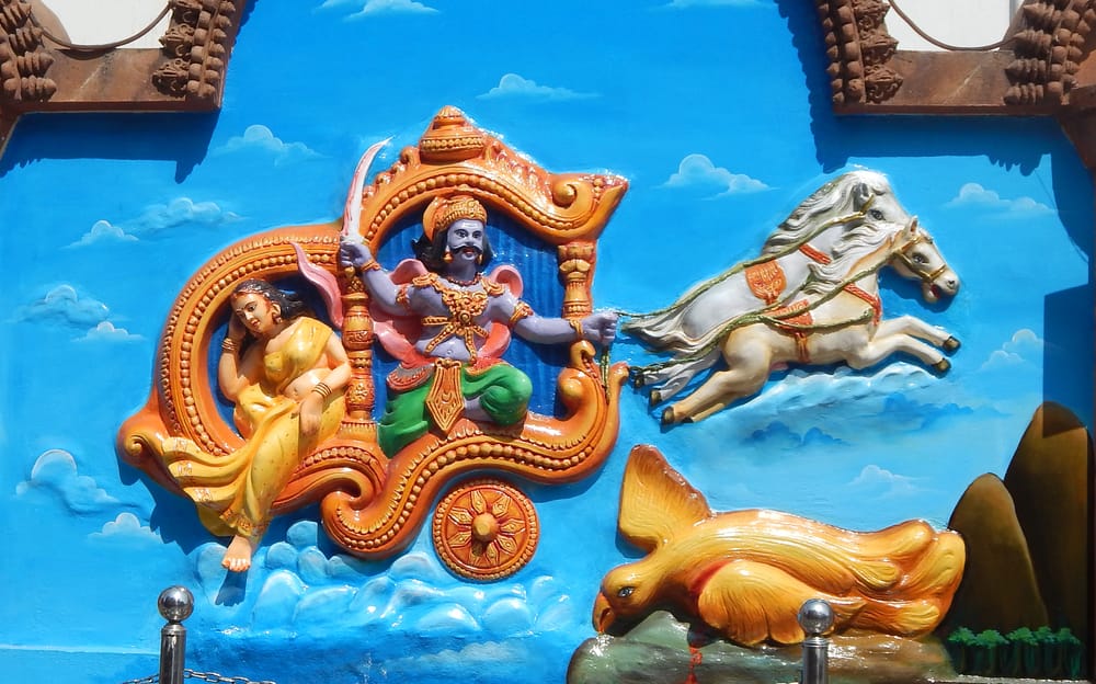 Ravana rapisce Sita