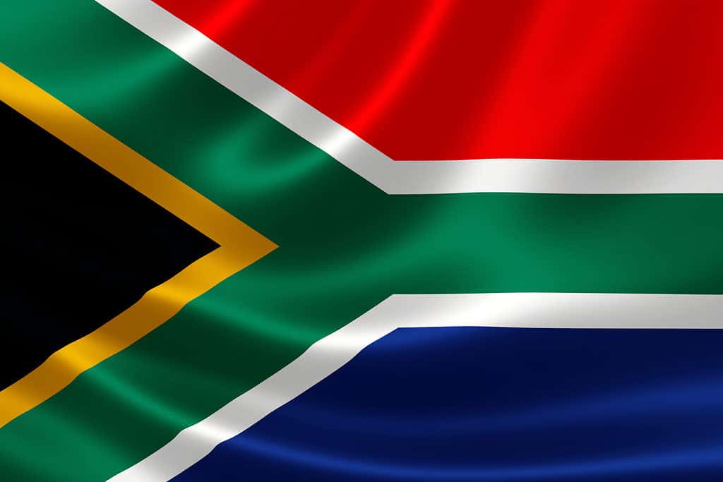 Bandiera del Sud Africa
