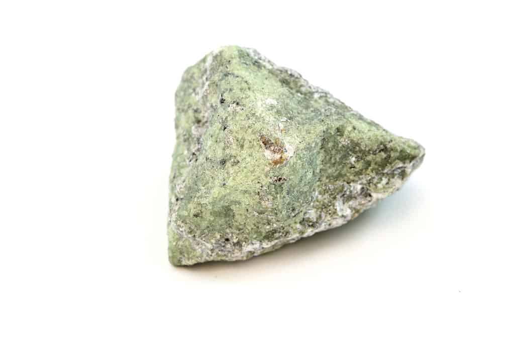 Un campione isolato di peridotite