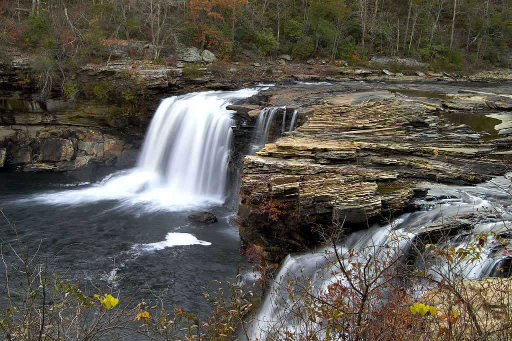 Autunno al Little River Canyon in Alabama