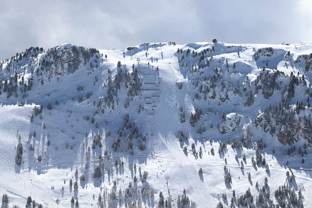Pista da sci Harakiri in Austria