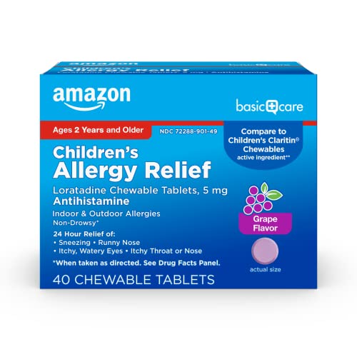 Compresse antiallergiche per bambini Amazon Basic Care