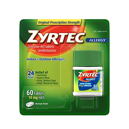 Zyrtec Compresse antiallergiche 24 ore su 24