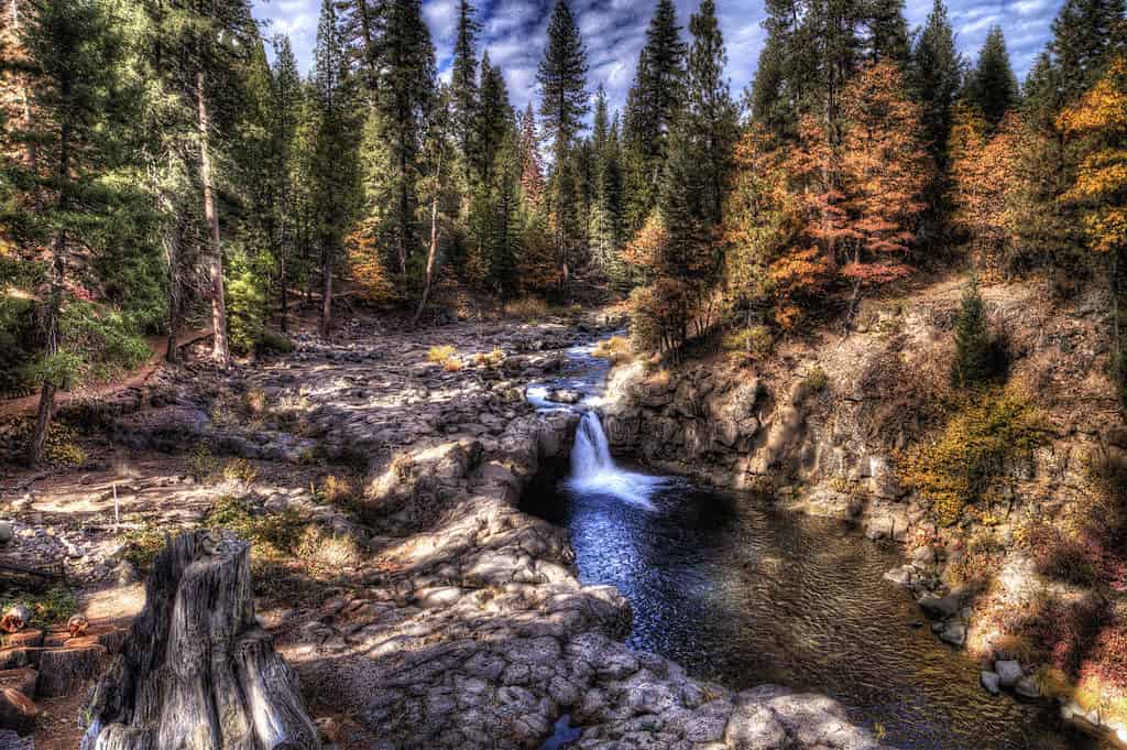 Cascata di McCloud in California