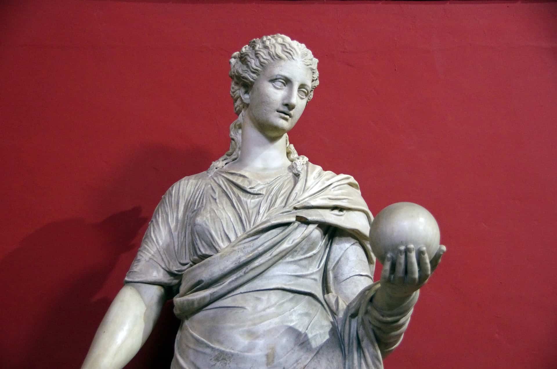 Statua di marmo in Vaticano