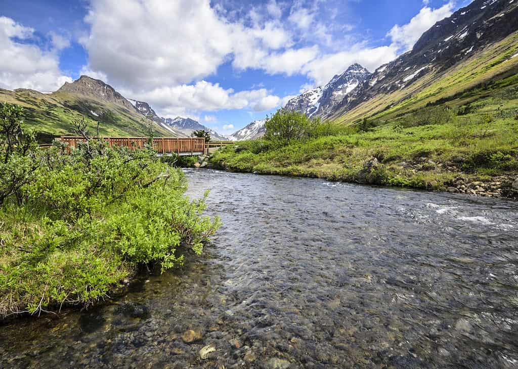 Chugach State Park, Anchorage, Alaska.
