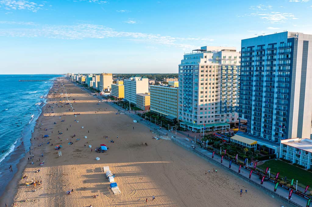 Lungomare e lungomare di Virginia Beach