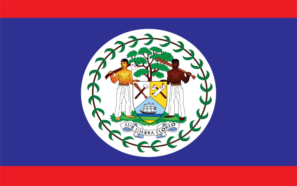 bandiera del Belize