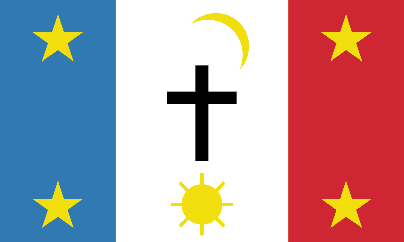 Bandiera della tribù Yaqui di Pasqua dell'Arizona