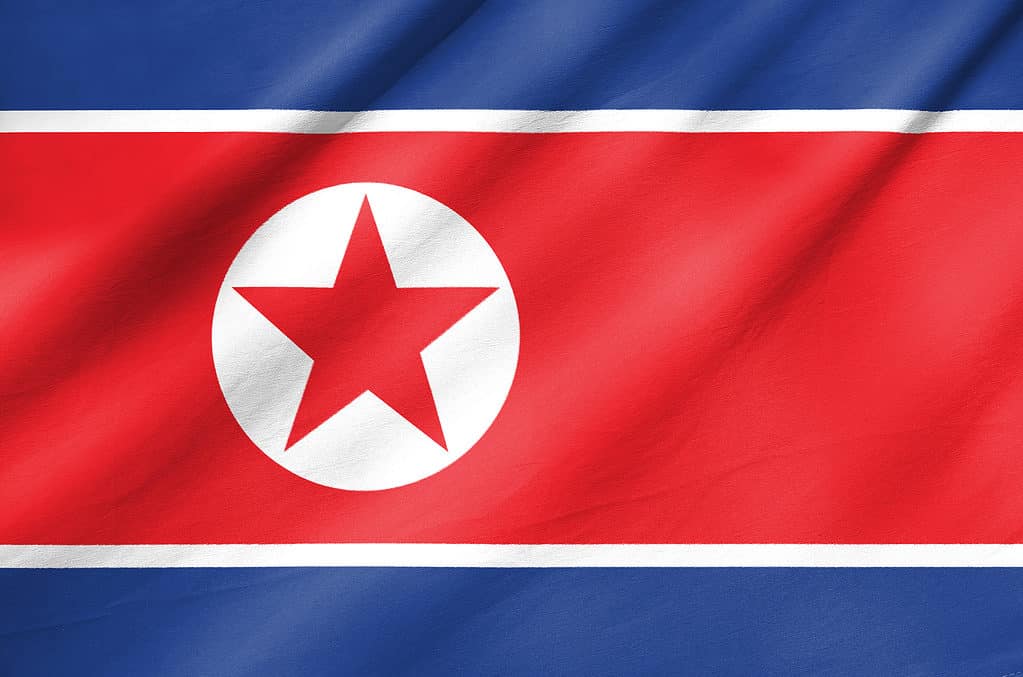 Bandiera della Corea del Nord