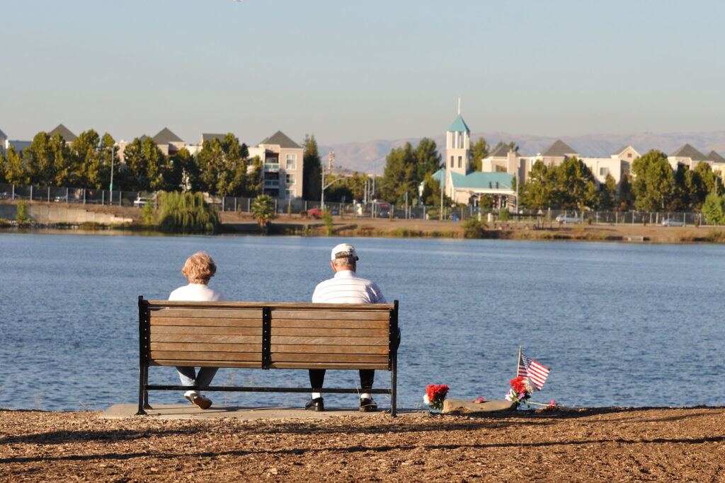 Almaden Lake Park in California - Nuotare a San Jose