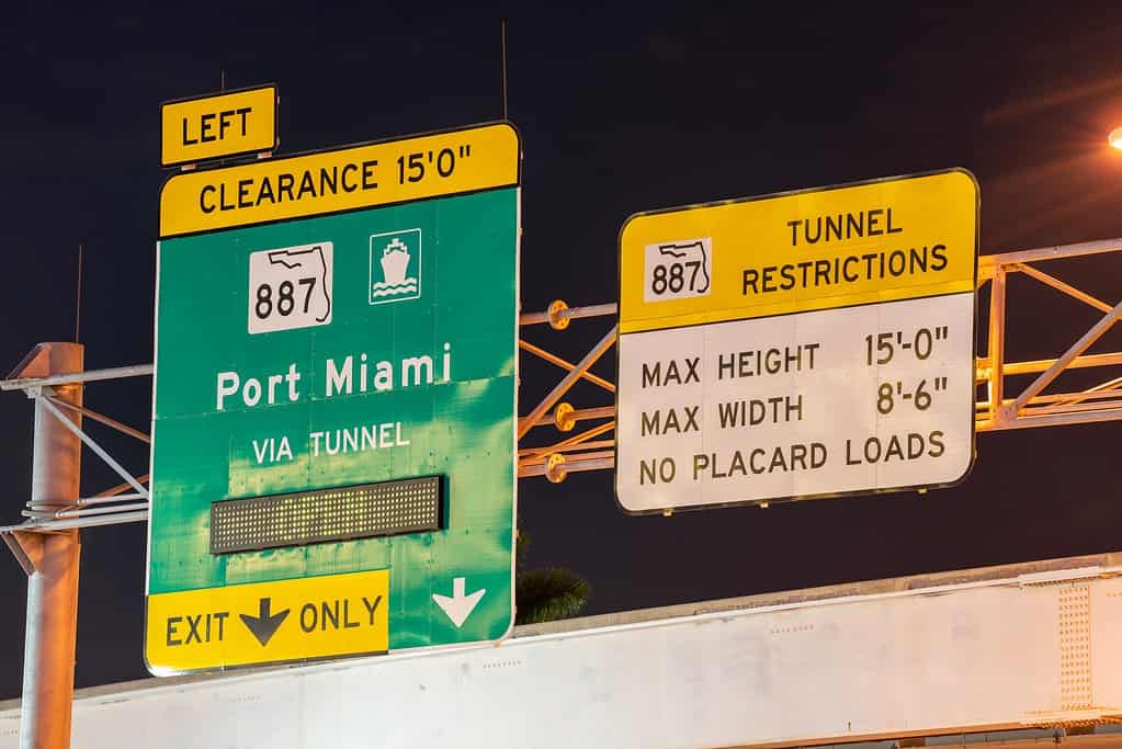 Tunnel del porto di Miami