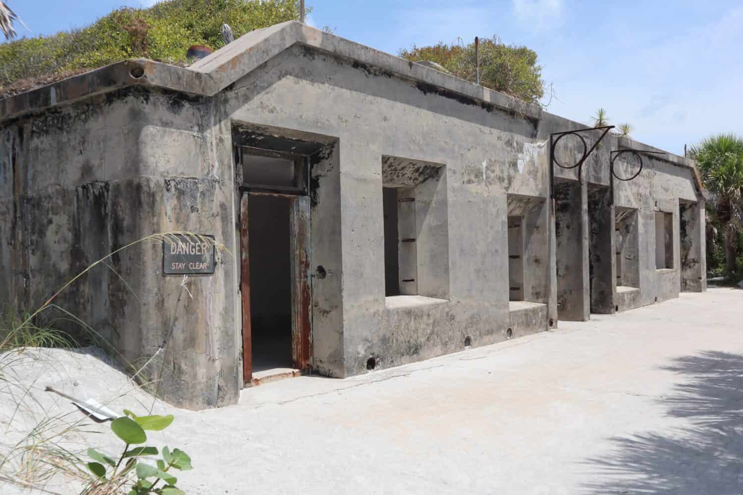 Relitto a Egmont Key State Park, Old Fort, Fort Dade