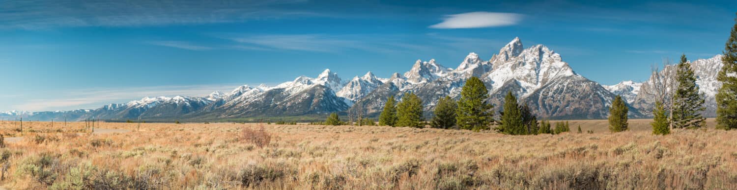 Parco nazionale del Grand Teton, Wyoming, Stati Uniti d'America.