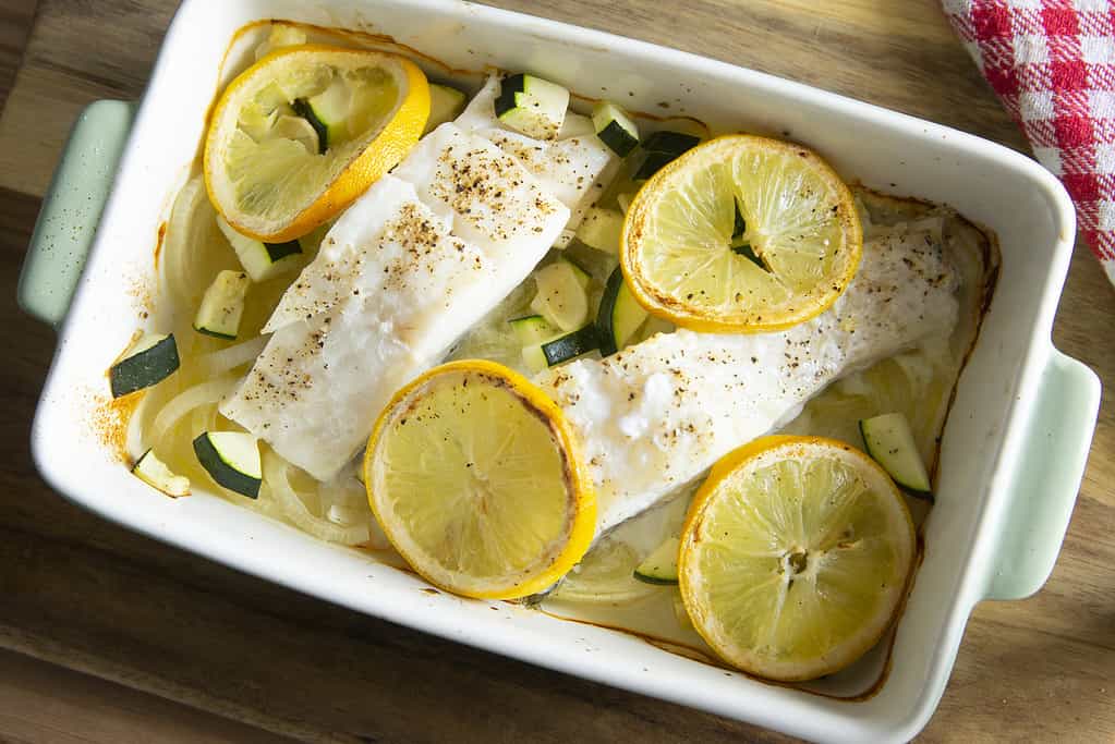 merluzzo al forno