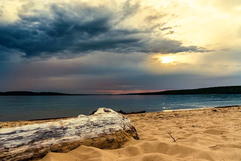 Spiaggia di punta di sabbia