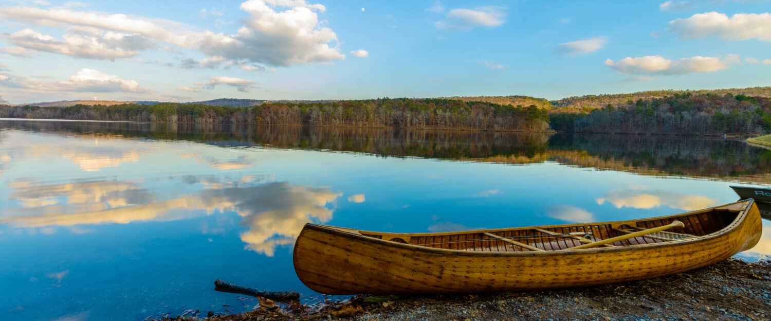 Spettacolare giornata autunnale all'Oak Mountain State Park