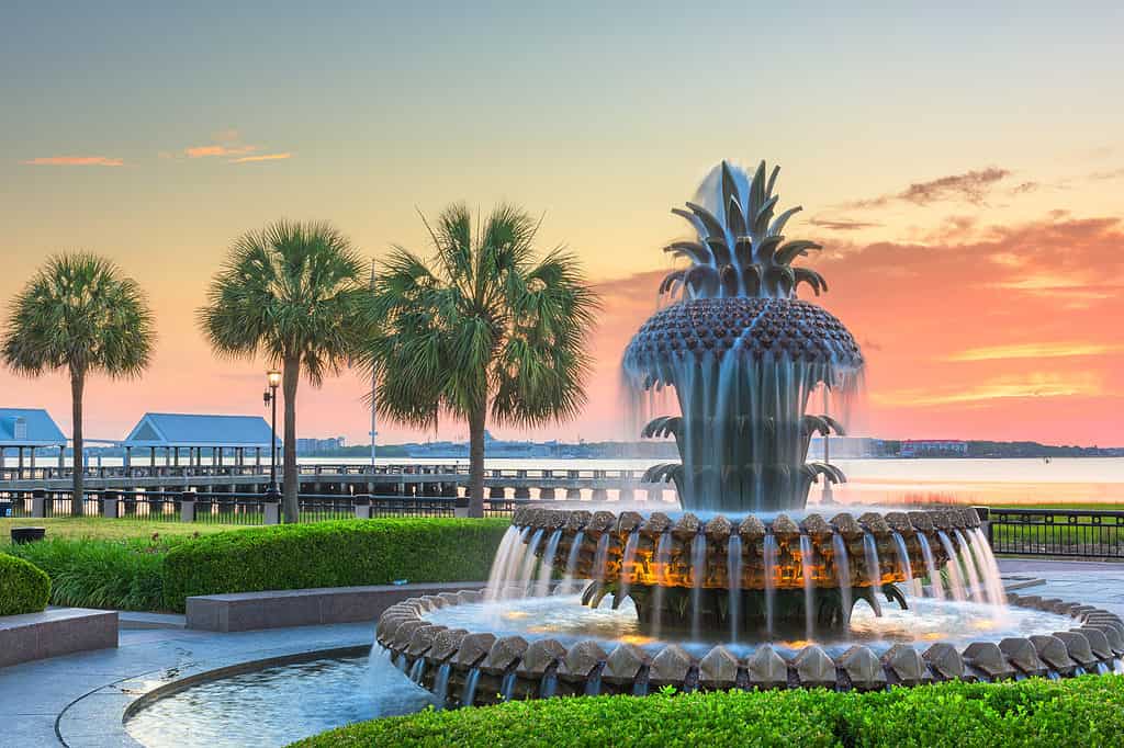 Charleston, Carolina del Sud, Stati Uniti d'America al Waterfront Park
