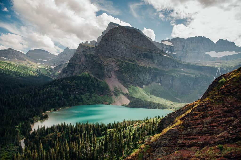 Ghiacciaio Grinnell al Glacier National Park, Montana.