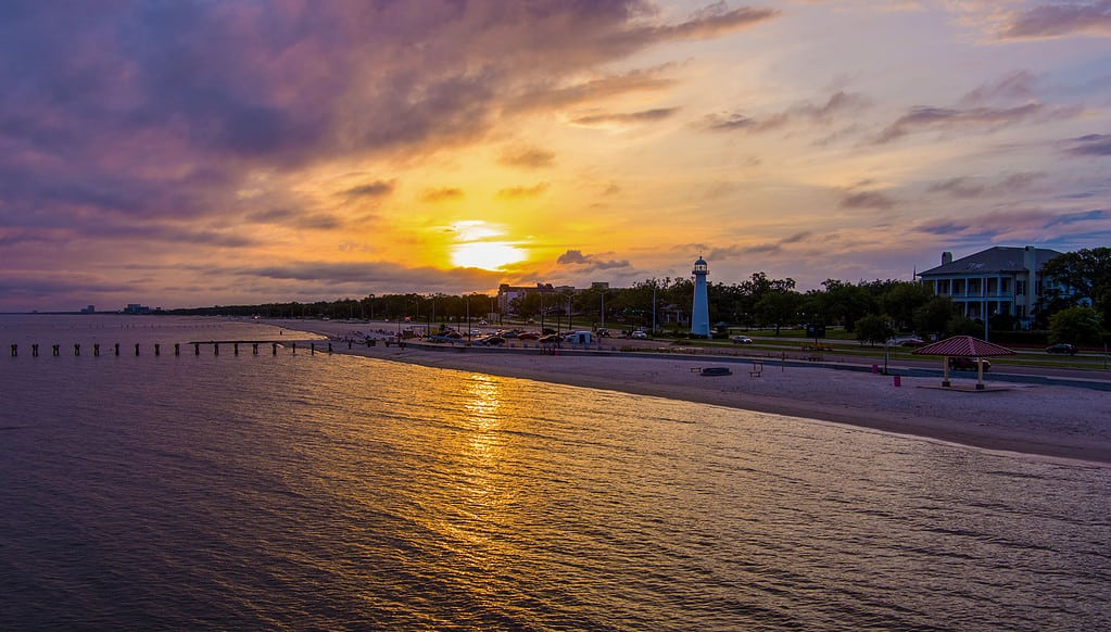 Mississippi, Gulfport, Biloxi, Spiaggia, Costa del Golfo