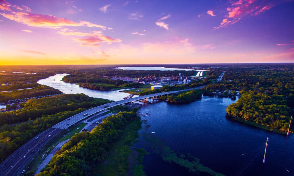 Fiume St. Johns in Florida
