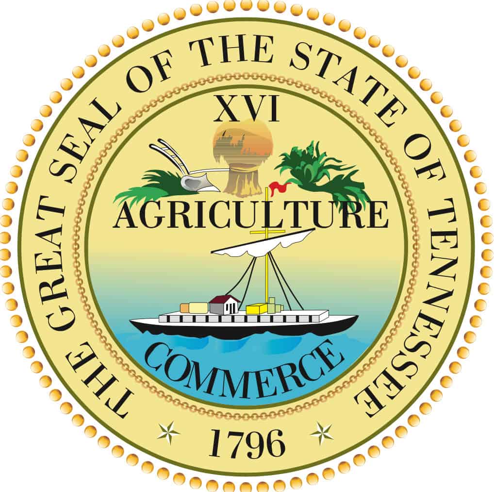 Il Grande Sigillo dello Stato del Tennessee