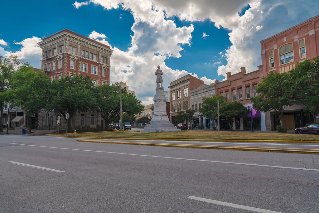 Covington, piazza della Georgia