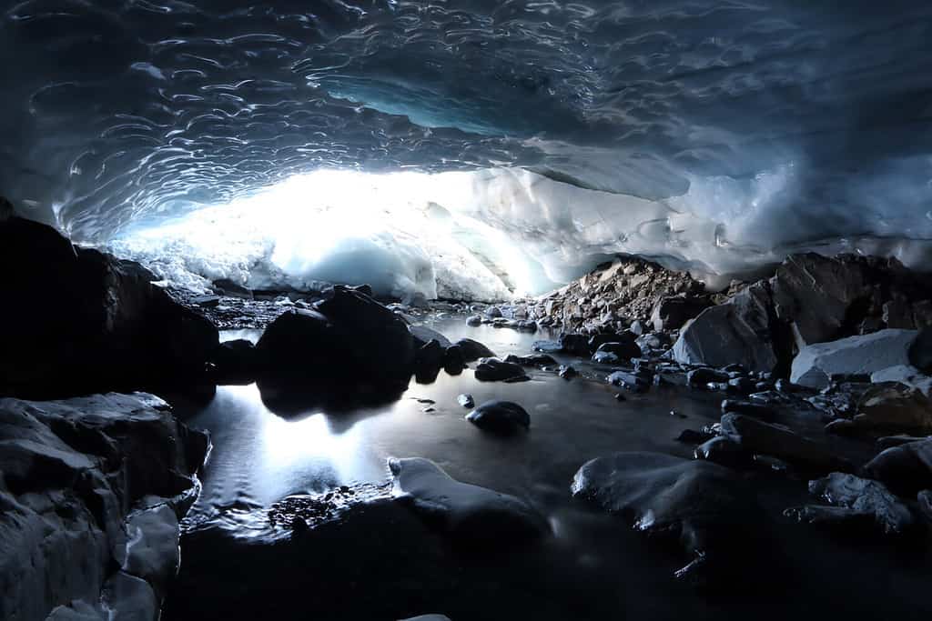 Ghiacciaio Byron Portage Alaska USA