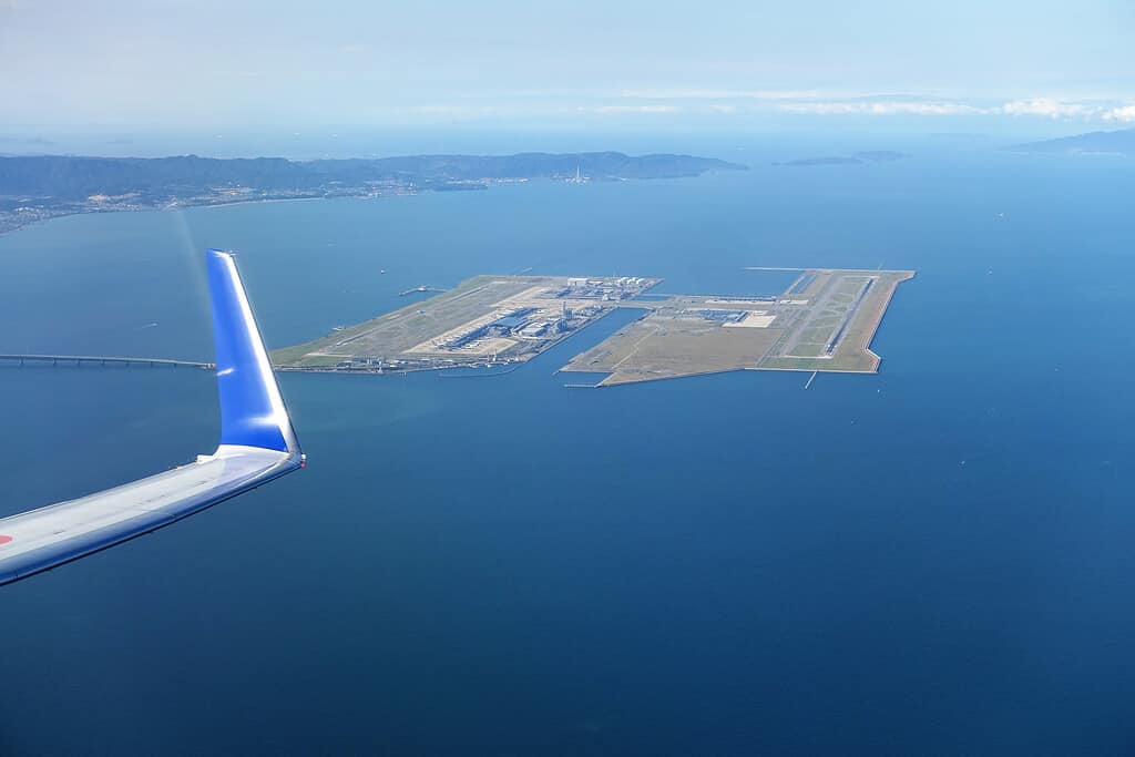 Aeroporto di Kansai in Giappone