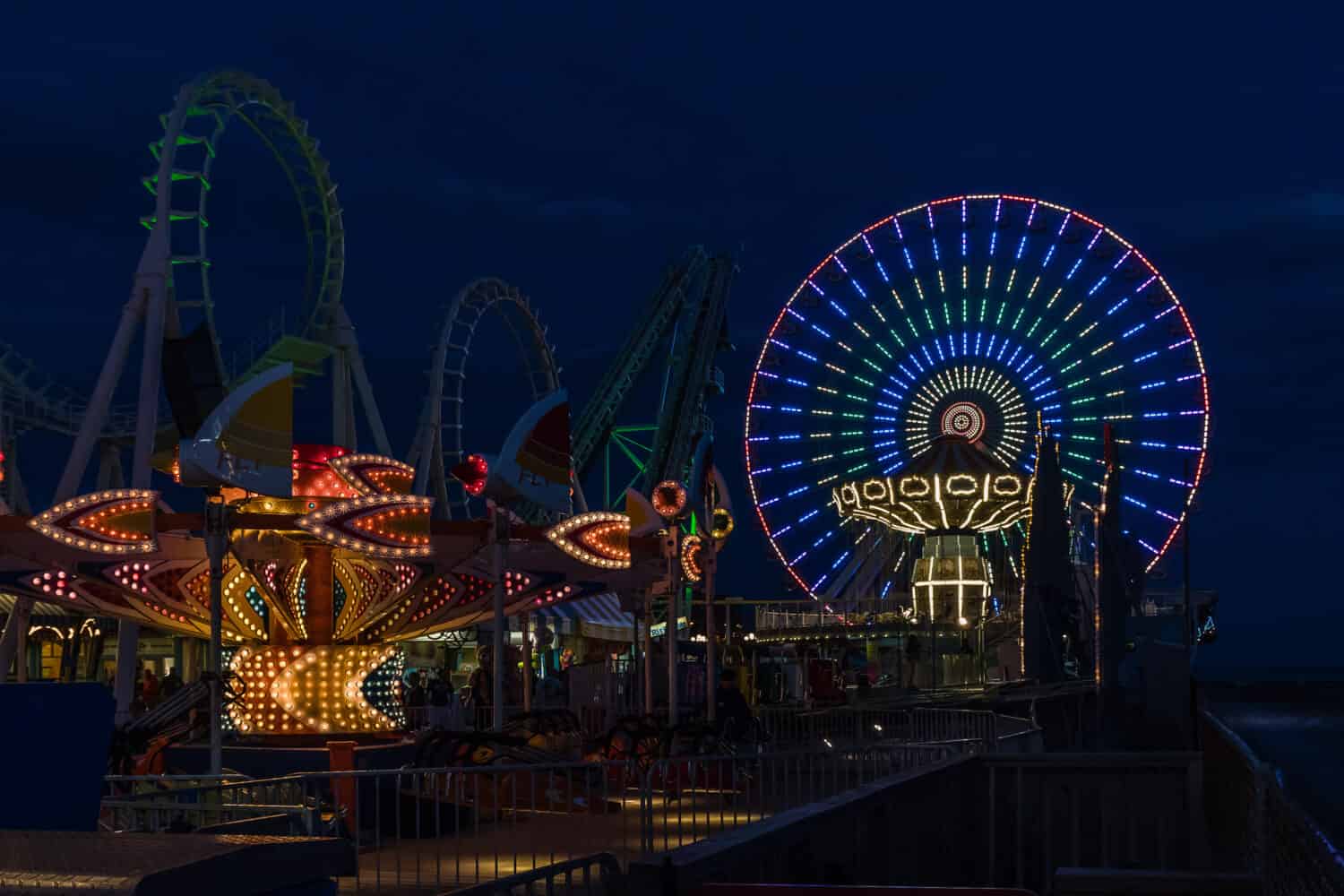 Wildwood NJ di notte