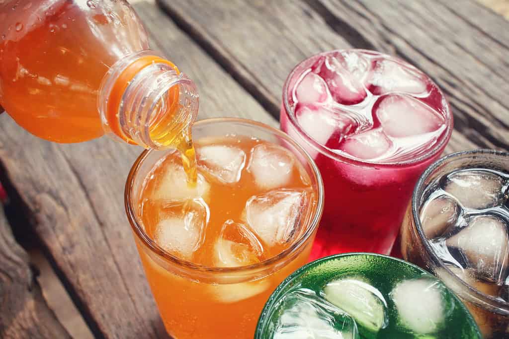Bibite gassate, analcoliche, aromatizzate