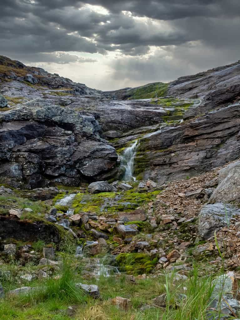 Cascata nel Parco Nazionale di Urho Kekkonen