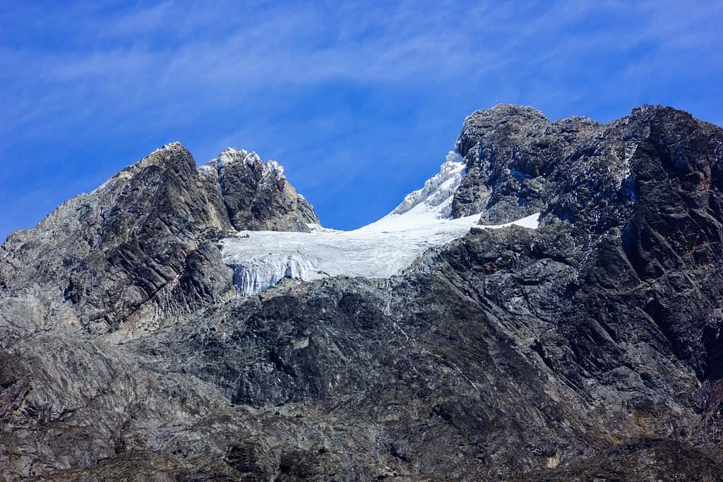 Montare Stanley nel parco nazionale uganda del Rwenzori