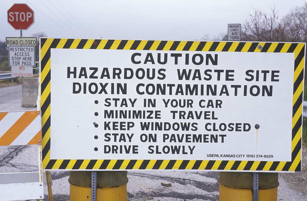 Times Beach Missouri Contaminazione da diossina