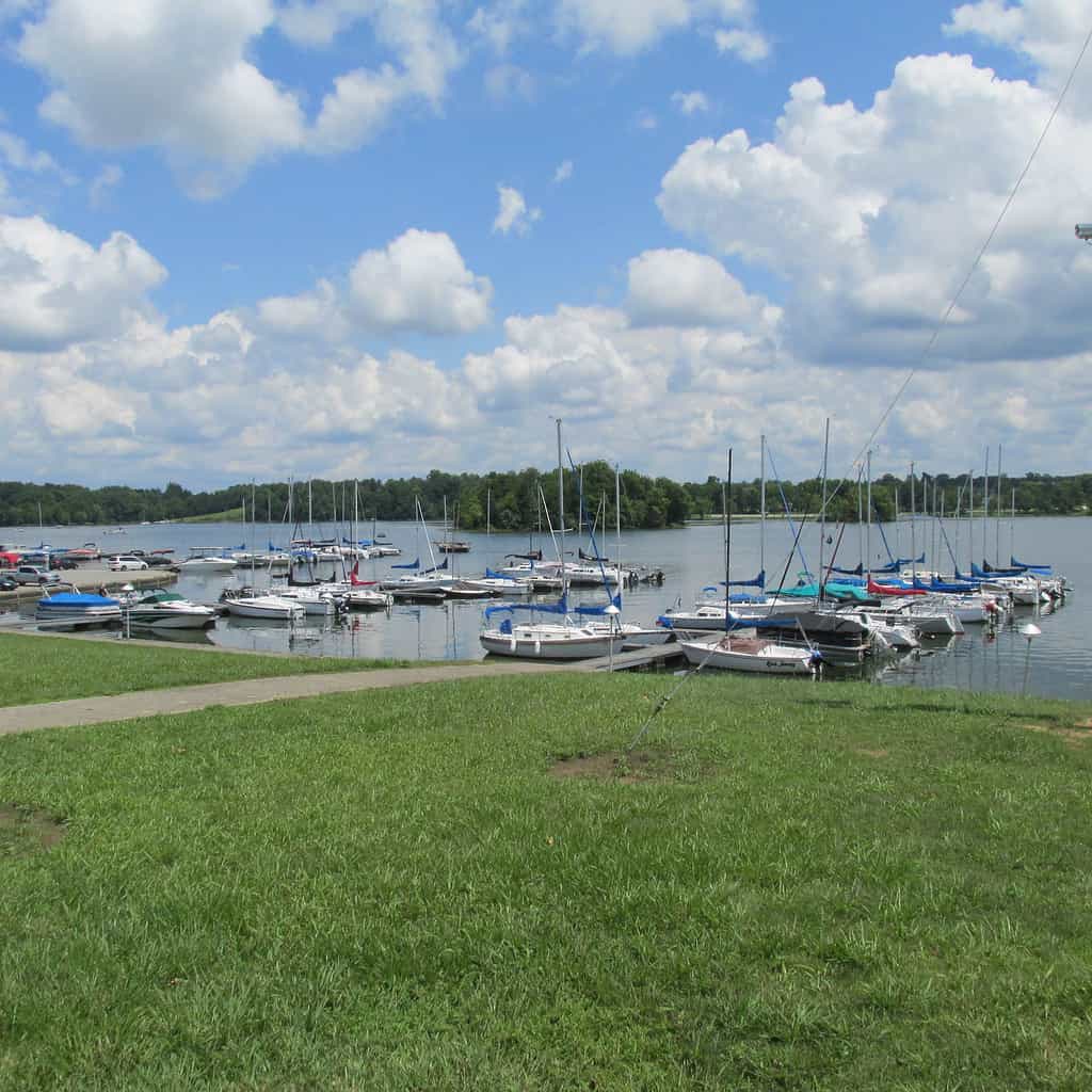 Rocky Fork State Park, Ohio, barca
