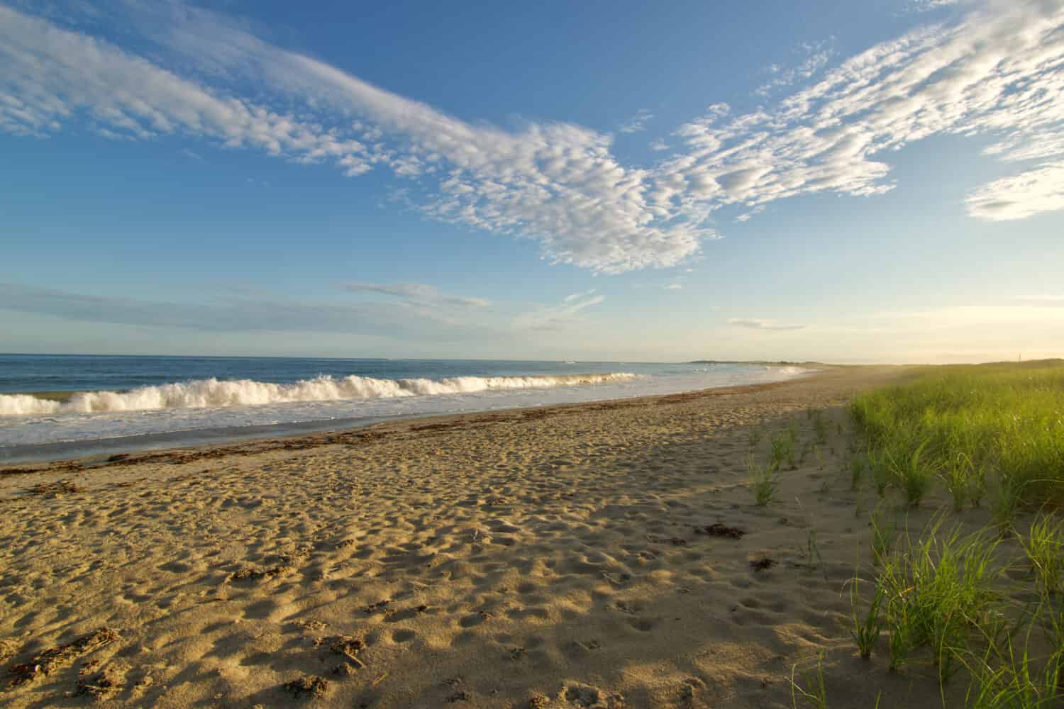 Costa orientale.  Westerly, spiaggia del Rhode Island