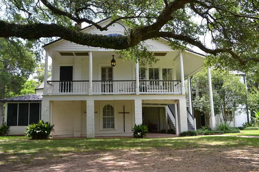 Oakland Plantation, parte del Cane River Creole National Historical Park situato a Natchitoches, Louisiana