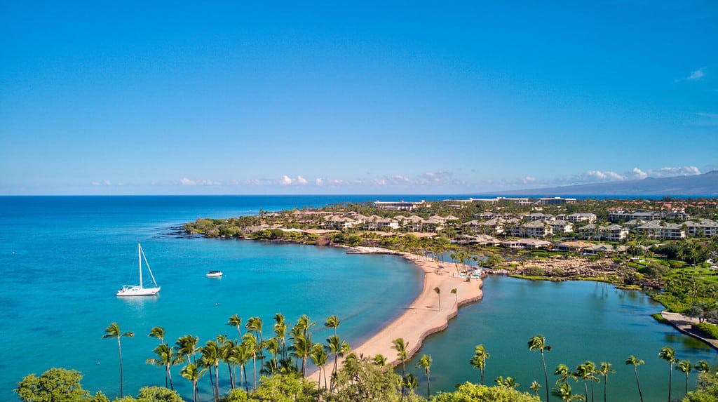 Anaehoomalu (A-bay) Waikoloa Big Island delle Hawaii