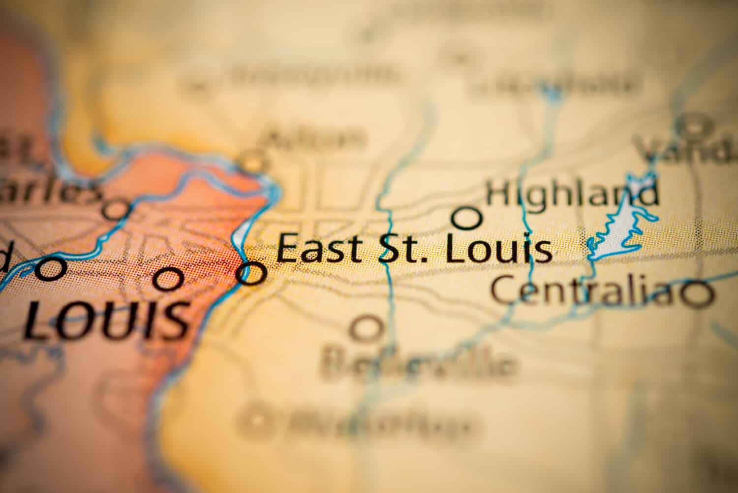 East St. Louis, Illinois.